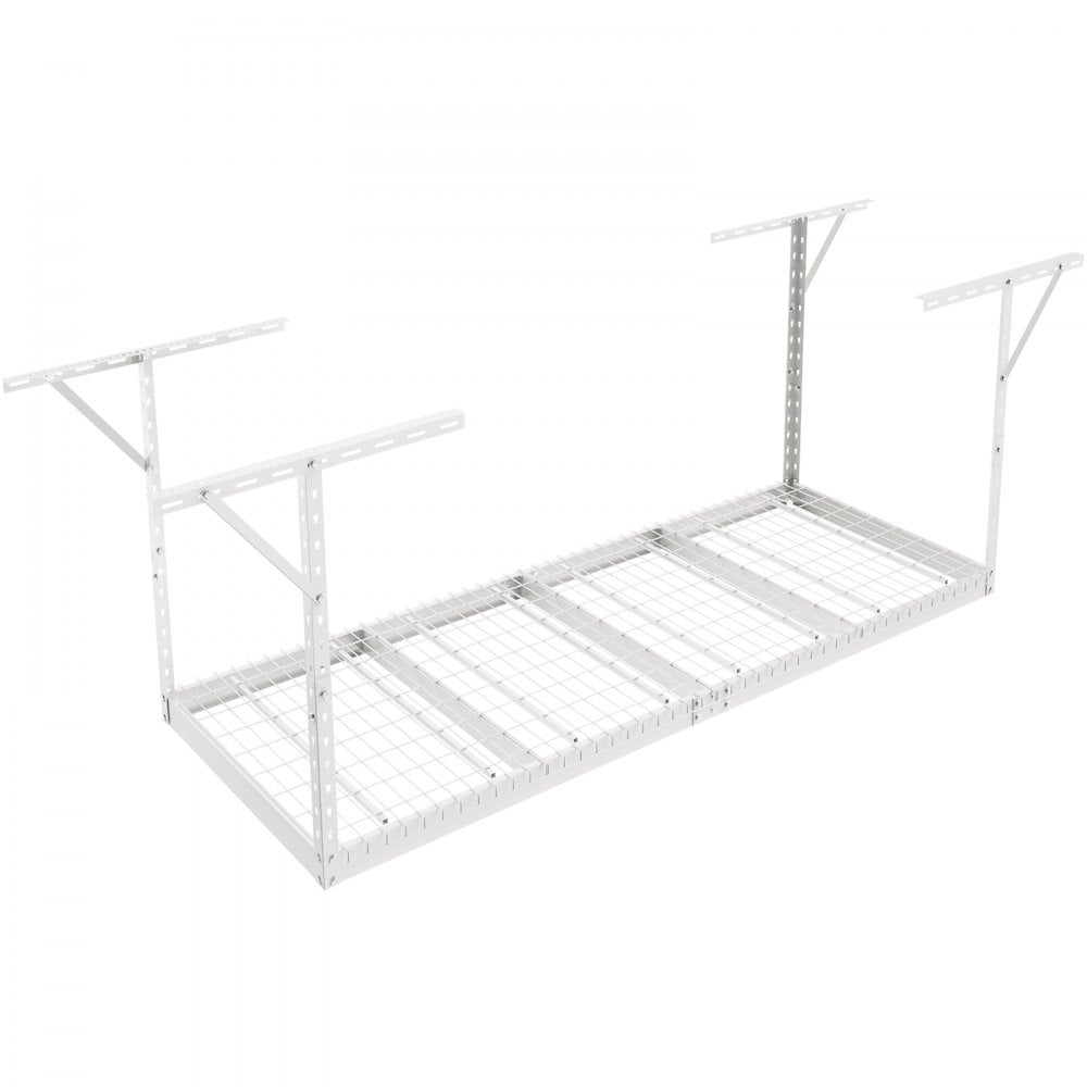 010394696664 - Heavy-Duty Garage Ceiling Rack, 3x8, Adjustable and Secure Storage
