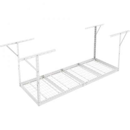 010394696664 - Heavy-Duty Garage Ceiling Rack, 3x8, Adjustable and Secure Storage