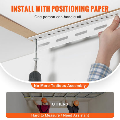 010256613957 - Adjustable Overhead Garage Rack for Space-Saving Storage