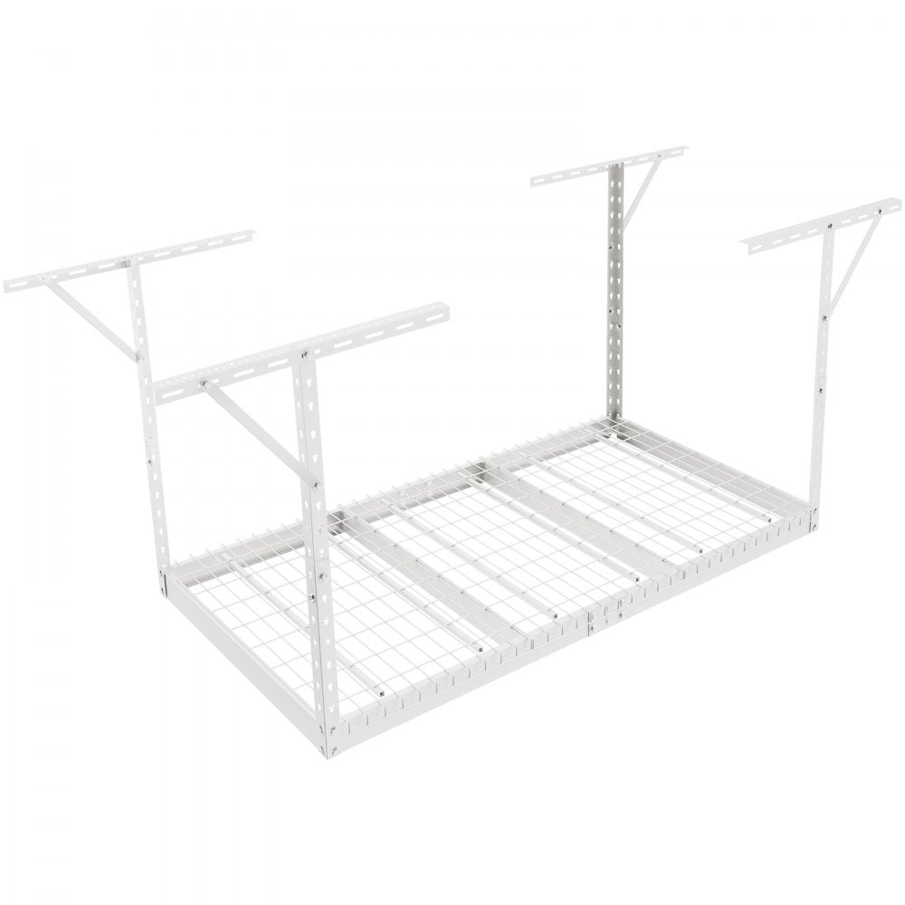 010256613957 - Adjustable Overhead Garage Rack for Space-Saving Storage