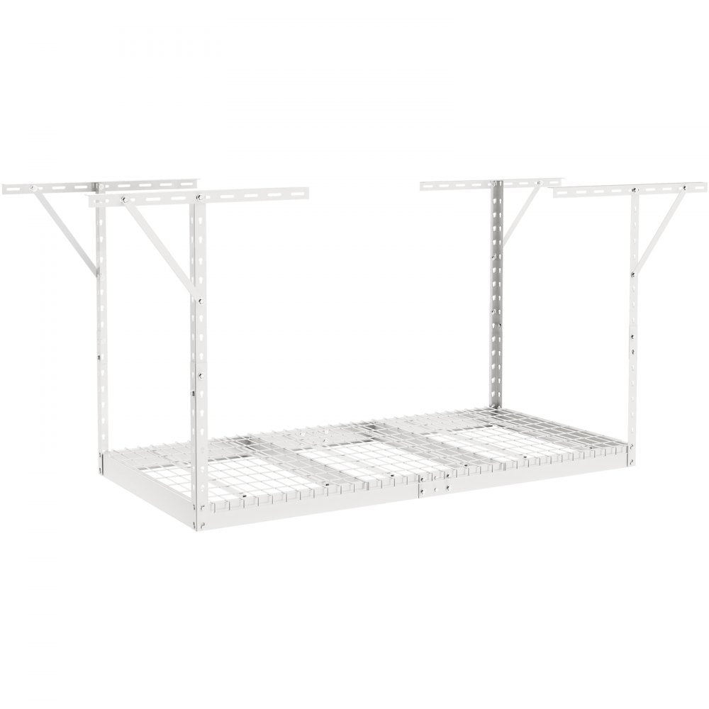 010256613957 - Adjustable Overhead Garage Rack for Space-Saving Storage