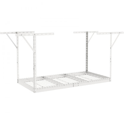 010256613957 - Adjustable Overhead Garage Rack for Space-Saving Storage