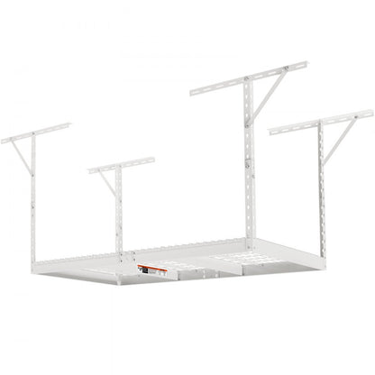 010256613957 - Adjustable Overhead Garage Rack for Space-Saving Storage