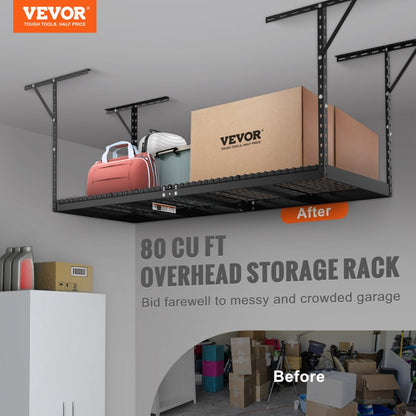 010855498781 - Adjustable 36x96 Steel Garage Storage Rack, 600 lbs Capacity