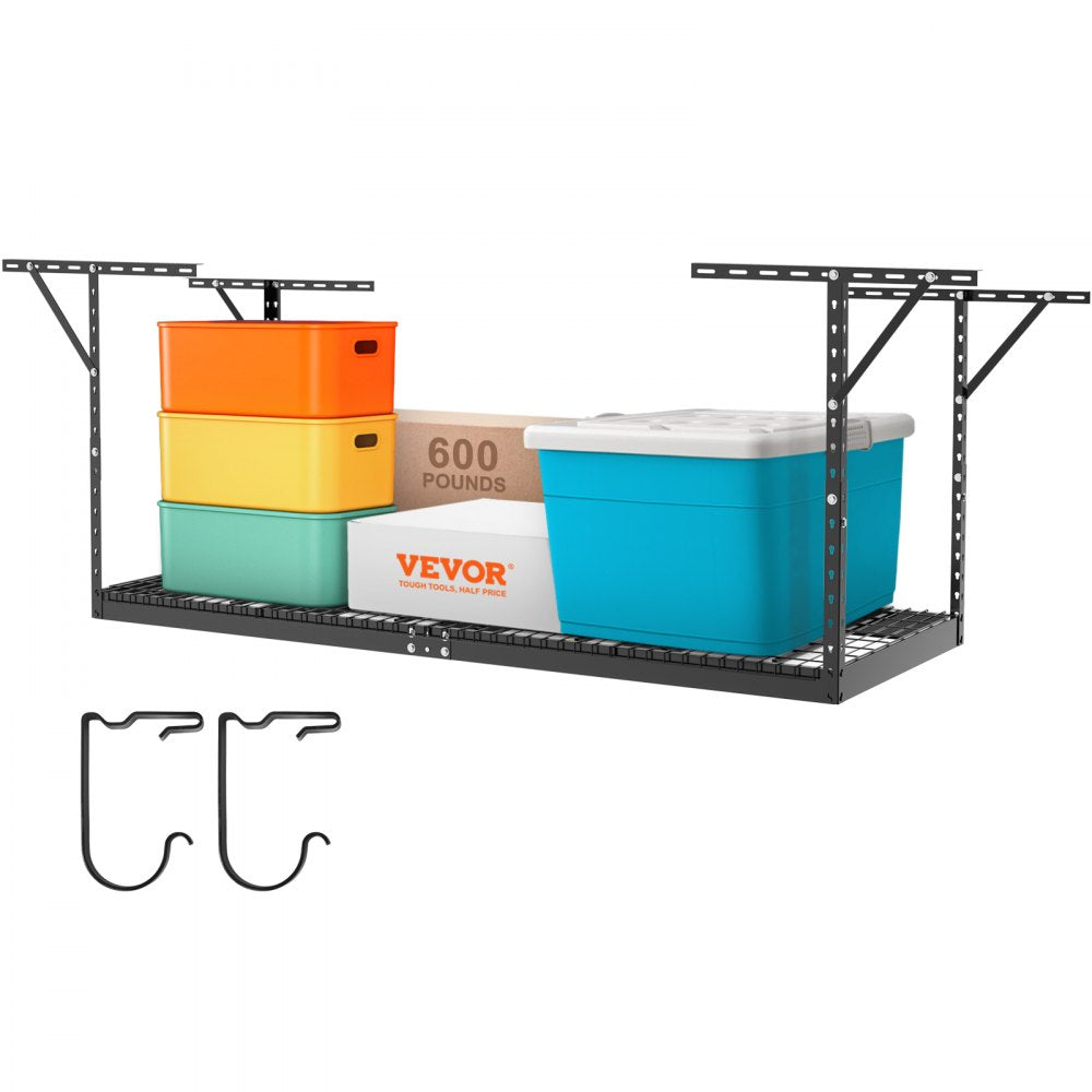 010855498781 - Adjustable 36x96 Steel Garage Storage Rack, 600 lbs Capacity