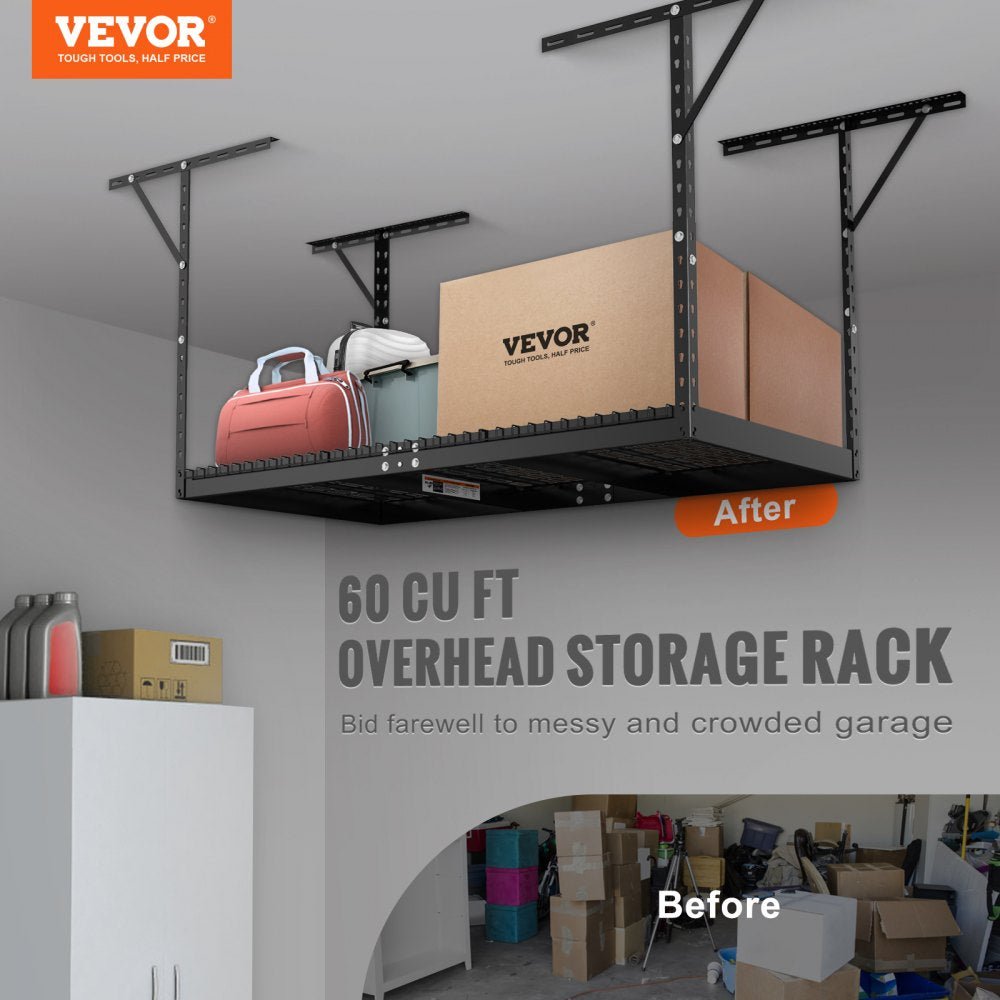 010349419220 - Adjustable 3x6 Steel Garage Storage Rack for Efficient Organization