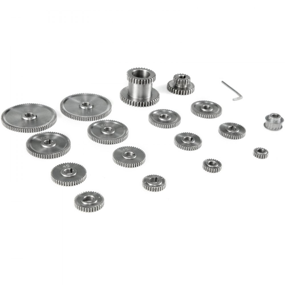 CJ0618 - 17-Piece Precision Iron Micro Lathe Gear Set