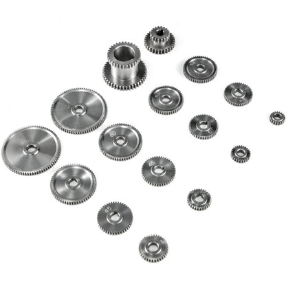 CJ0618 - 17-Piece Precision Iron Micro Lathe Gear Set