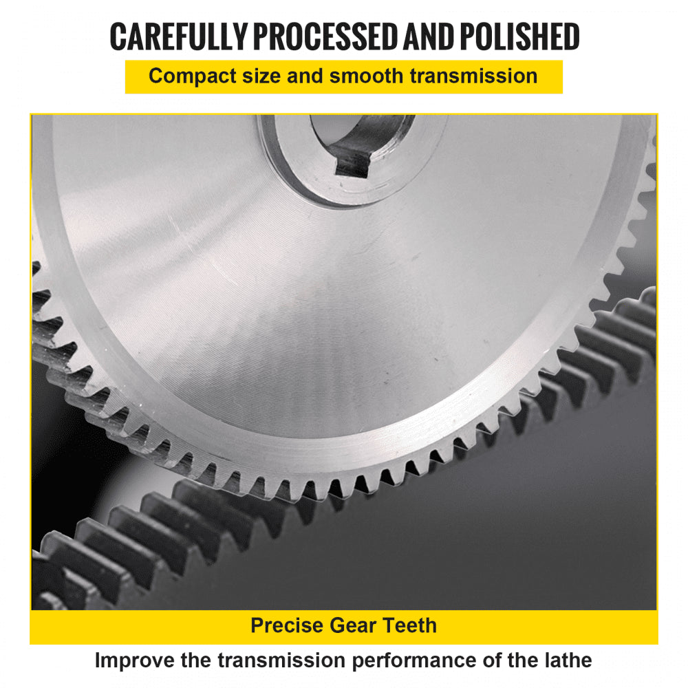 CJ0618 - 18-Piece Steel Micro Lathe Gear Set for Precision Cutting