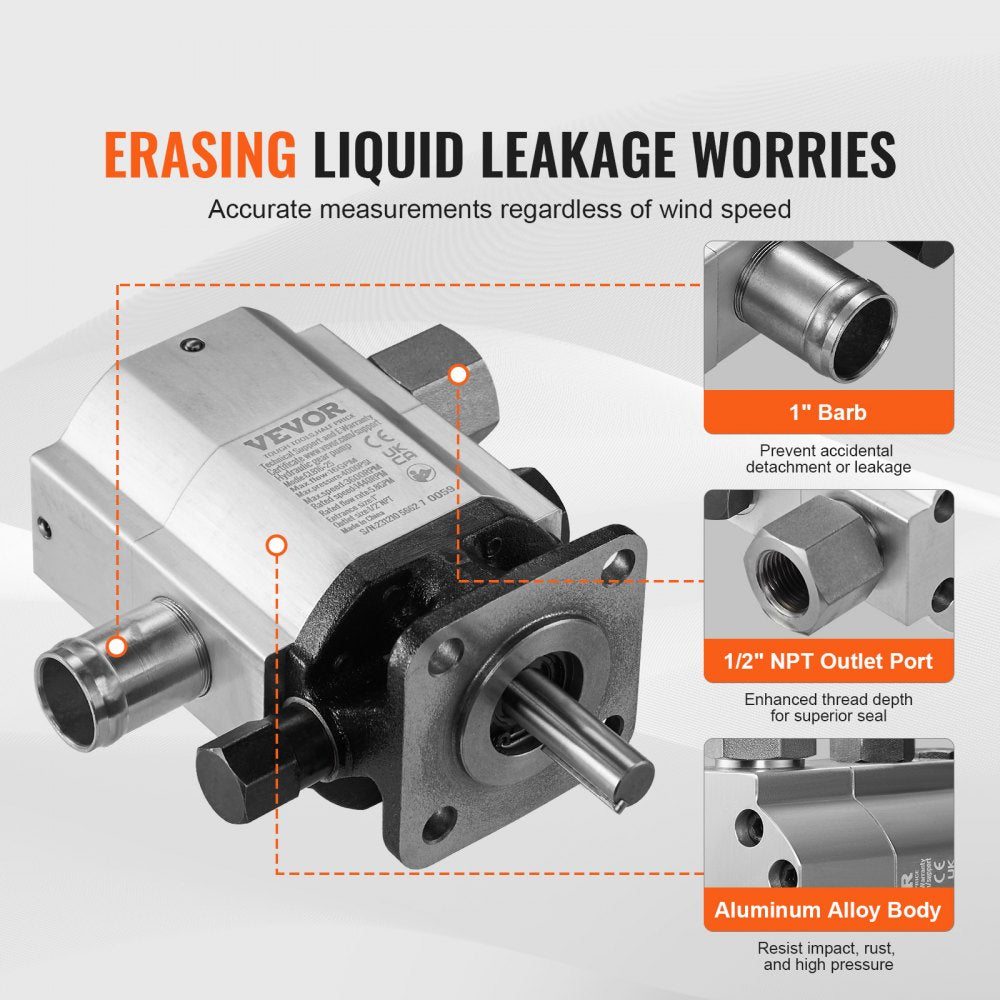 010859226370 - 16 GPM Aluminum Hydraulic Pump for Wood Splitting