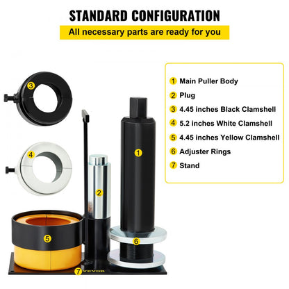 K09T - Durable 45# Steel Carrier & Pinion Bearing Puller for Dana Bearings