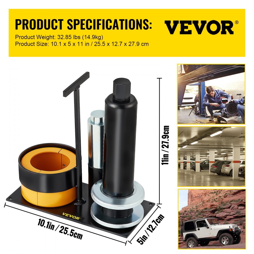 K08T - Durable Steel Bearing Puller for Dana & Ford Compatibility