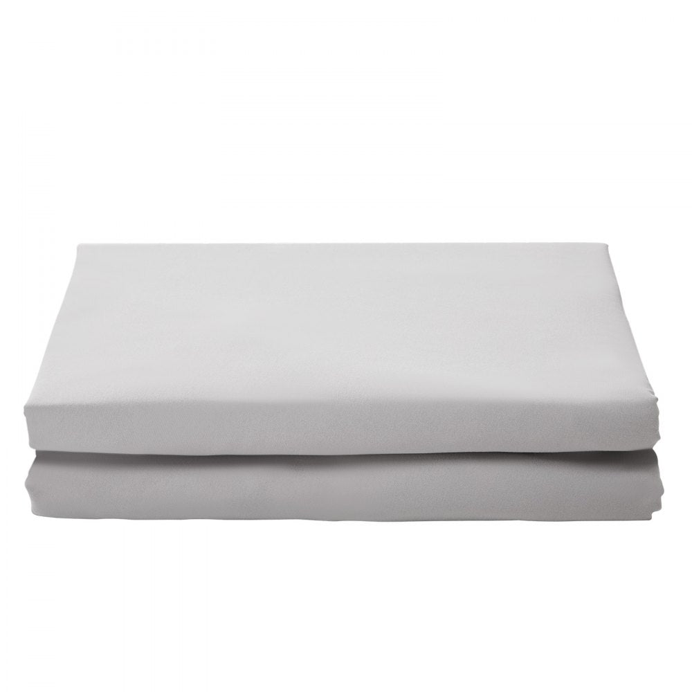 SYSH-F01 - Twin Fitted Sheet Set, 75 x 39 In, Wrinkle-Resistant