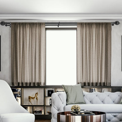 TW-S36/72 - Adjustable 36-72" Double Rods for Heavy Curtains