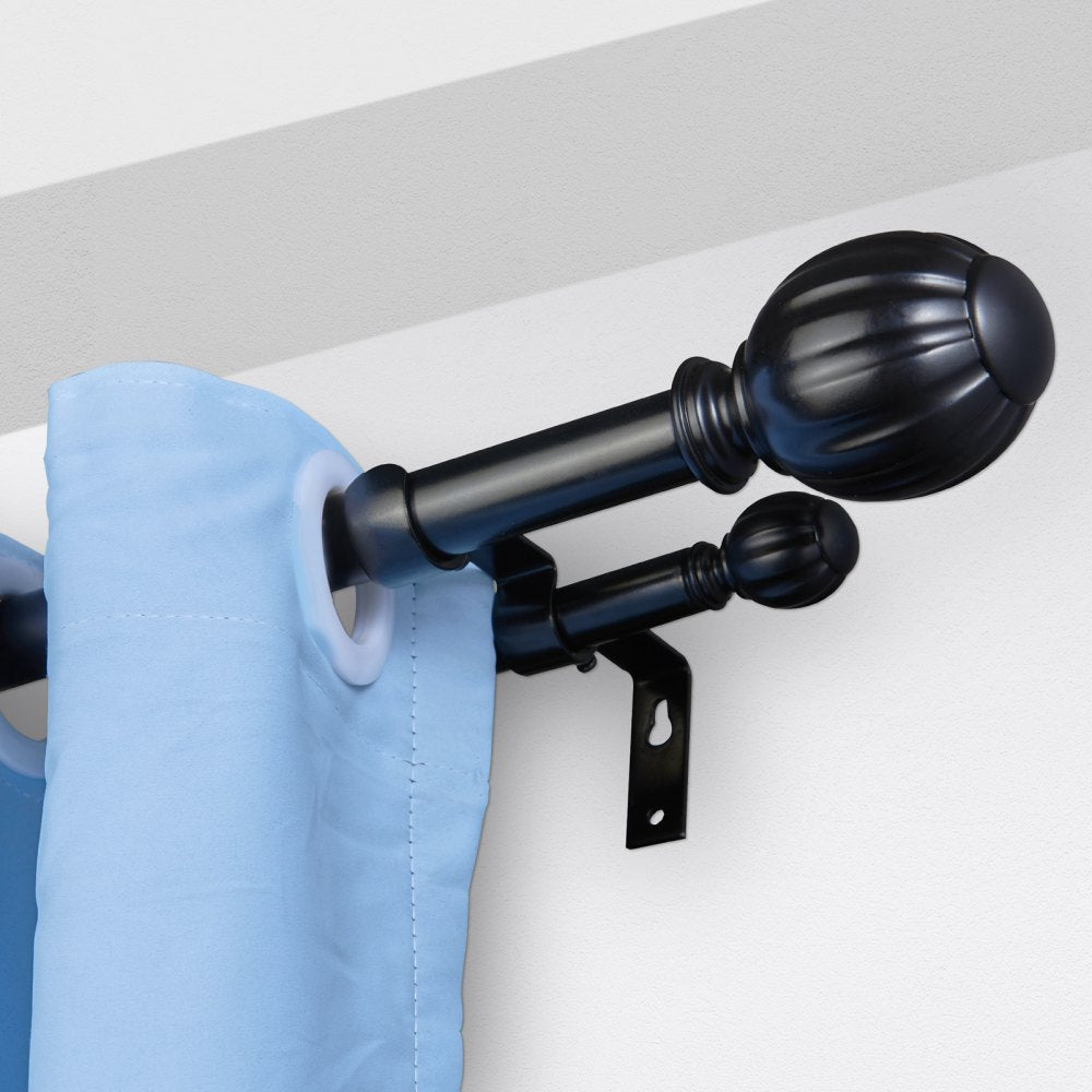 TW-S36/72 - Adjustable 36-72" Double Rods for Heavy Curtains