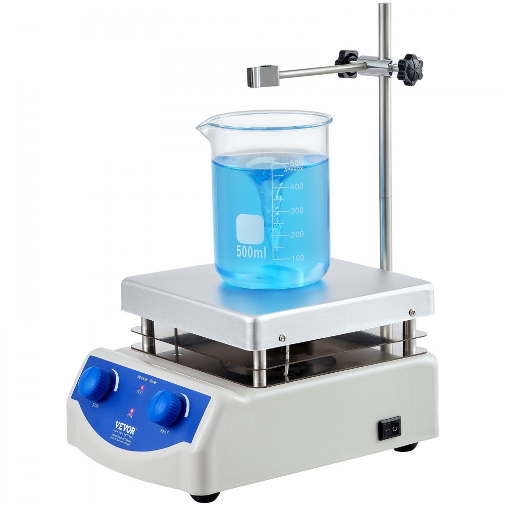 SH-3AB - Compact 3000mL Magnetic Stirrer Hot Plate for Labs