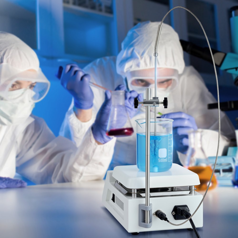 SH-3ABE - VEVOR Hot Plate Stirrer, 2000mL, 500W, 212°F, 2000 RPM