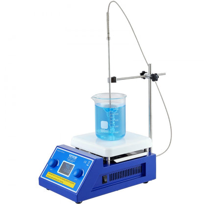 SH-3ABEII - Reliable VEVOR Magnetic Stirrer Hot Plate for Precise Mixing