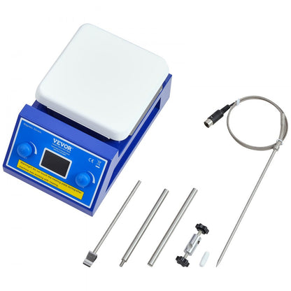 SH-3ABEII - Reliable VEVOR Magnetic Stirrer Hot Plate for Precise Mixing