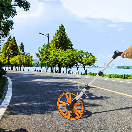 QLDZ08-1 - VEVOR 12.5" Measuring Wheel, Telescoping Handle 27.95"-40.94"