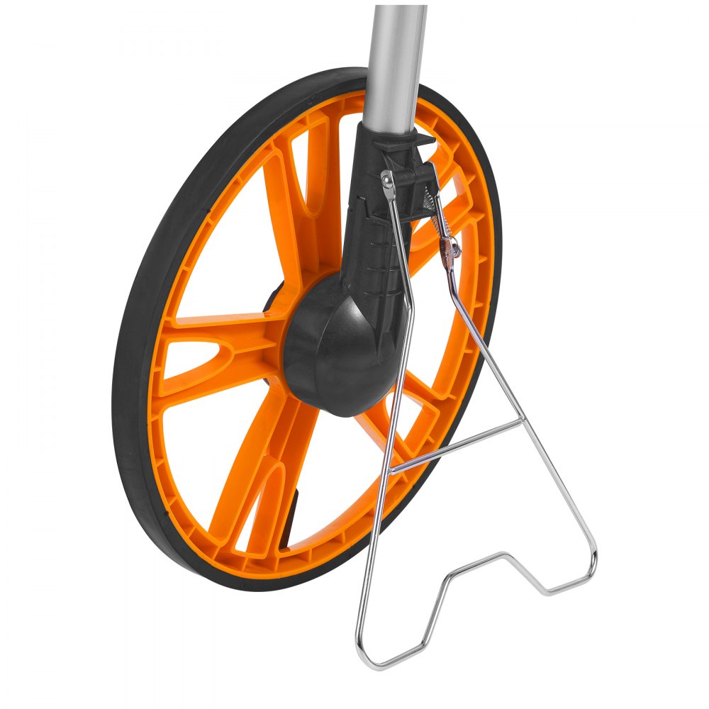 QLDZ08-1 - VEVOR 12.5" Measuring Wheel, Telescoping Handle 27.95"-40.94"