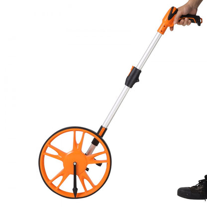 QLDZ08-1 - VEVOR 12.5" Measuring Wheel, Telescoping Handle 27.95"-40.94"