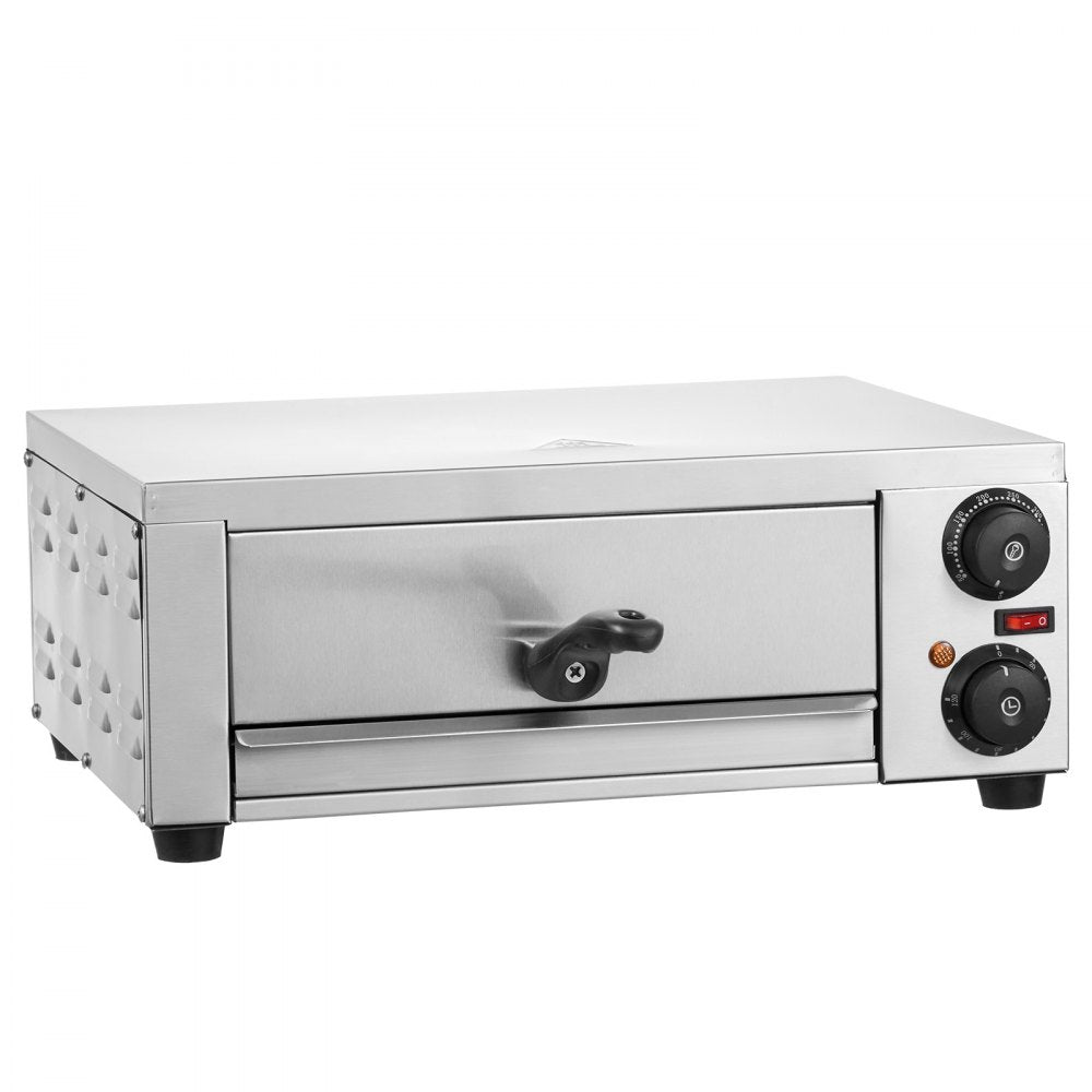 FY-P0-1 - 12" VEVOR Stainless Steel Pizza Oven with Dual Heating Tubes
