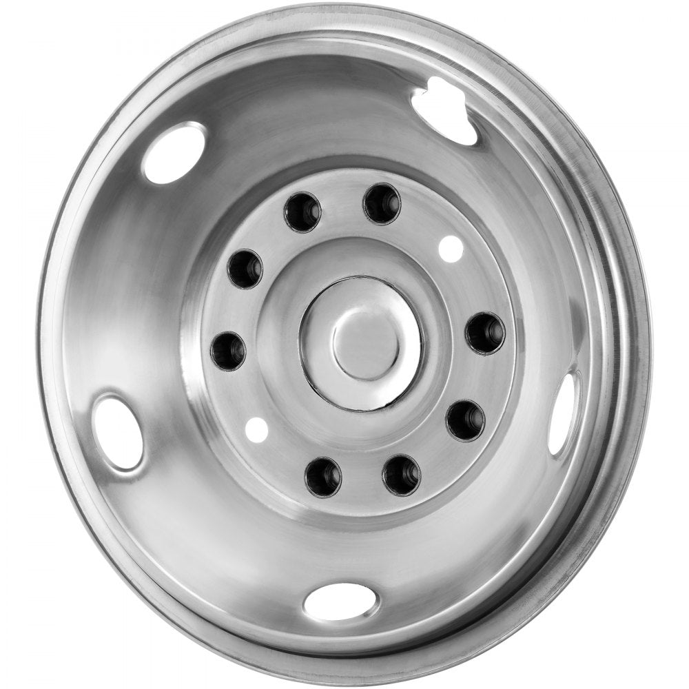 71903F/R - Stainless Steel Wheel Simulators for Ford F450/F550 Trucks