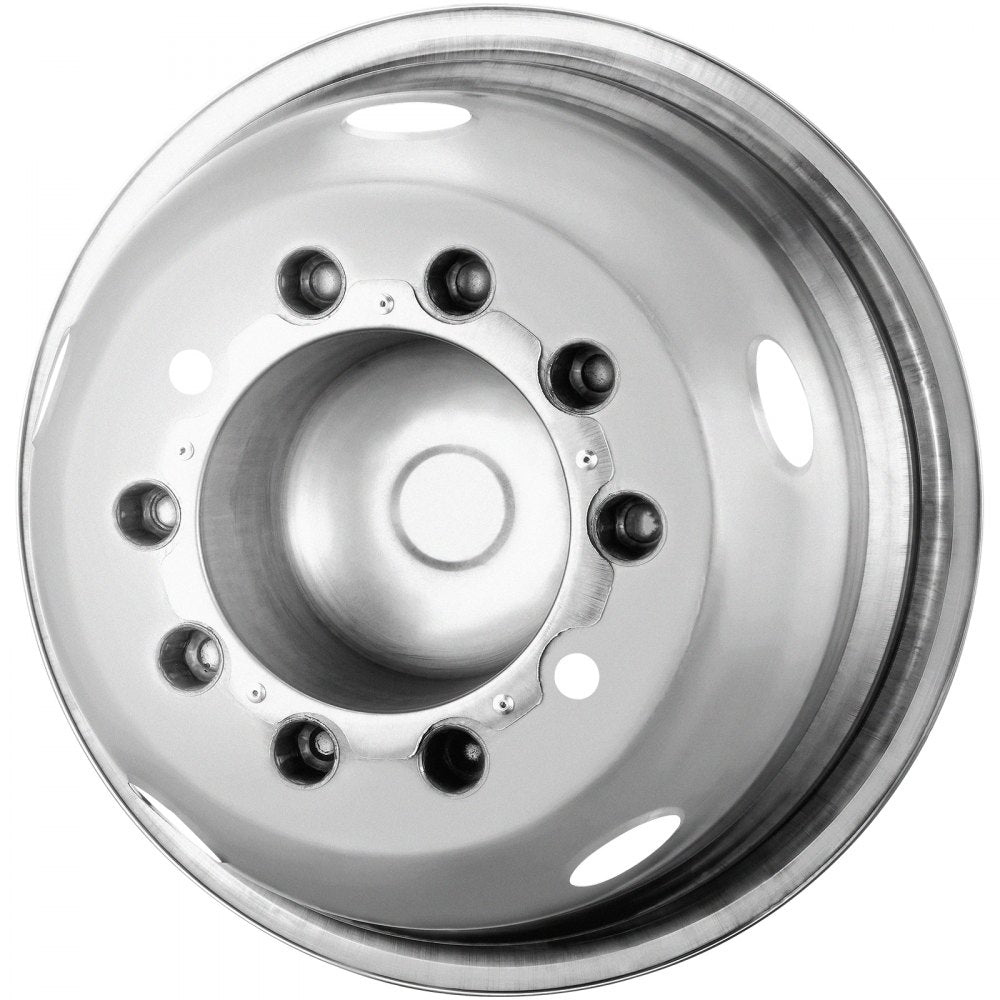 71903F/R - Stainless Steel Wheel Simulators for Ford F450/F550 Trucks