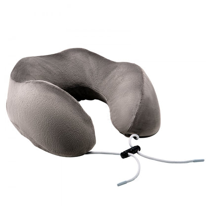 GM-2032 - Ergonomic Memory Foam Travel Pillow with Adjustable Support & Accessories