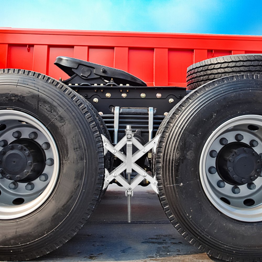 71C06G - Durable Wheel Chock Stabilizer for RVs, Trailers & Trucks