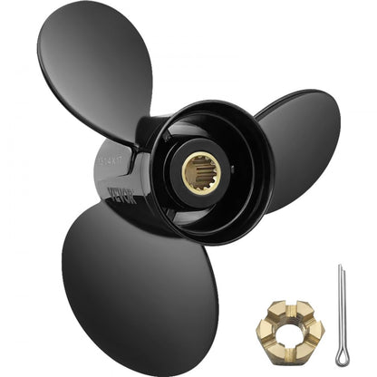 OEM 765183 - 13.25" Evinrude Propeller | Lightweight Aluminum Alloy