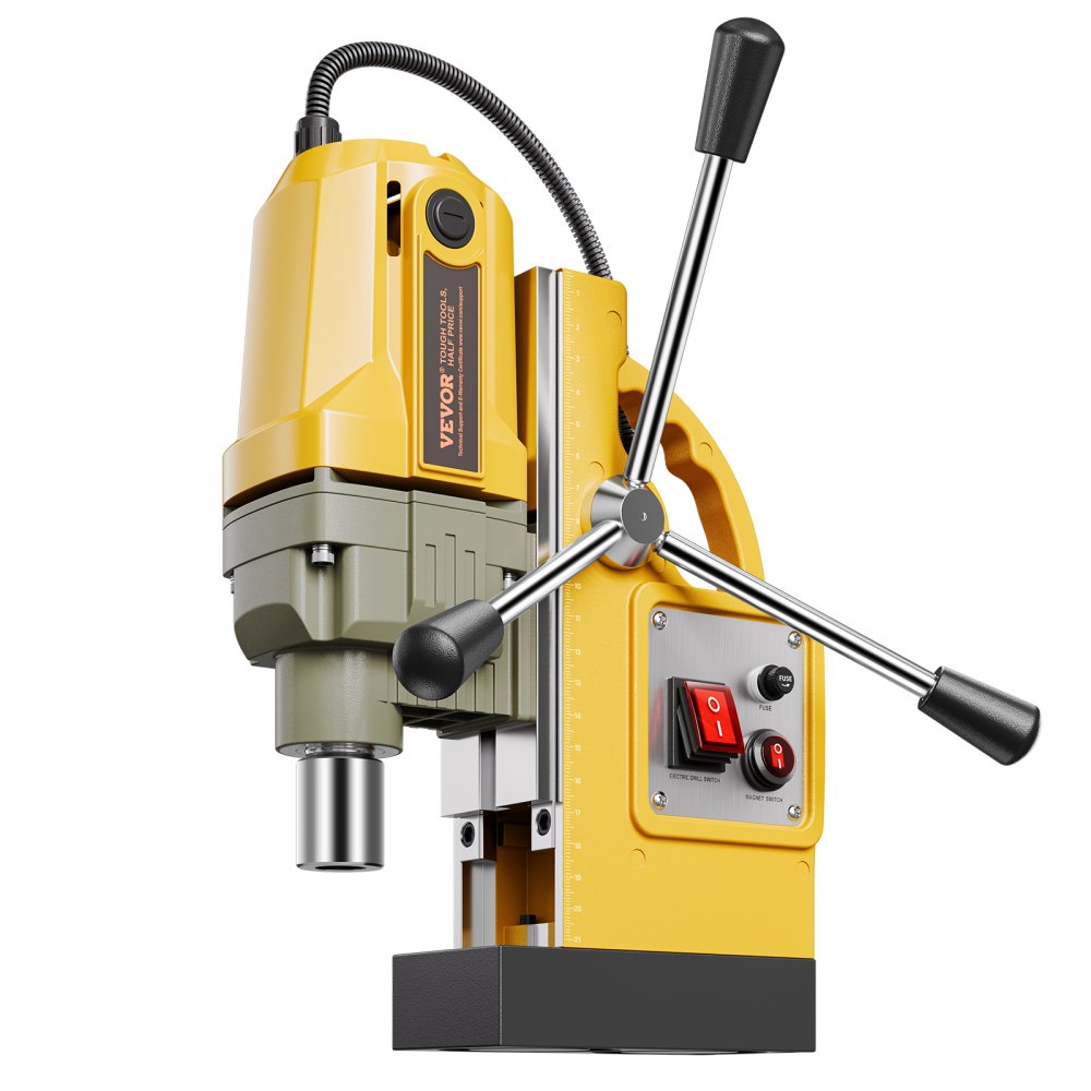ZT-40HA - 1400W Magnetic Drill Press with 11 Bits for Steel Drilling
