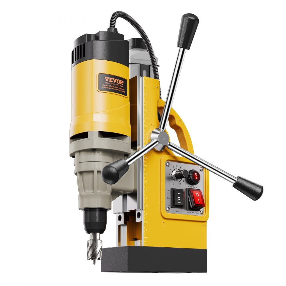 ZT-50HAR - Magnetic Drill Press with 6 Bits for Steel and Iron