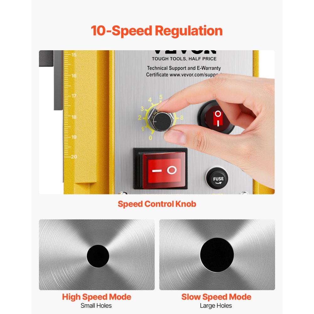 50HA - Premium Magnetic Drill Press for Precision Steel Boring