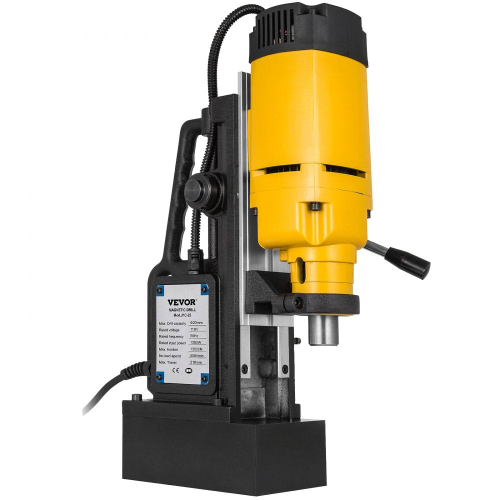 J1Z-23 - 1200W Magnetic Drill Press with 550 RPM Speed