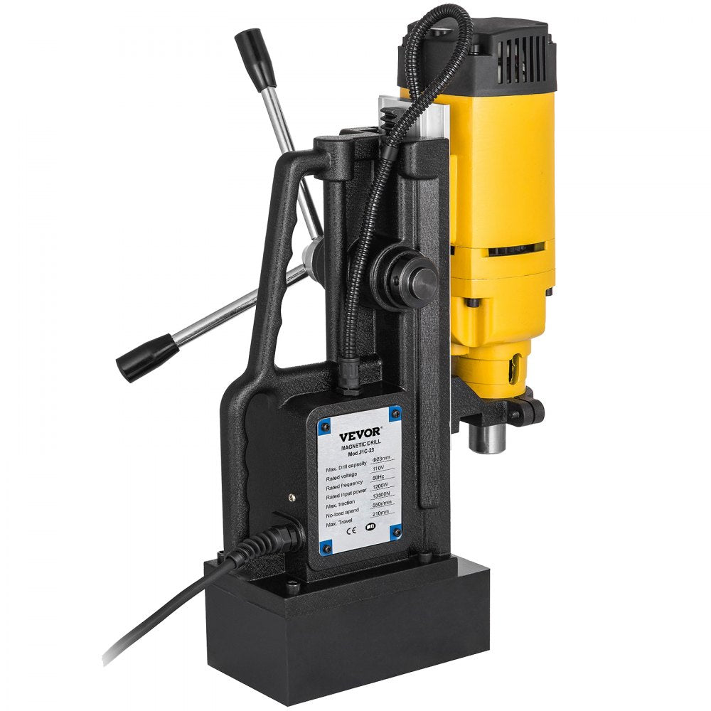 J1Z-23 - 1200W Magnetic Drill Press with 550 RPM Speed