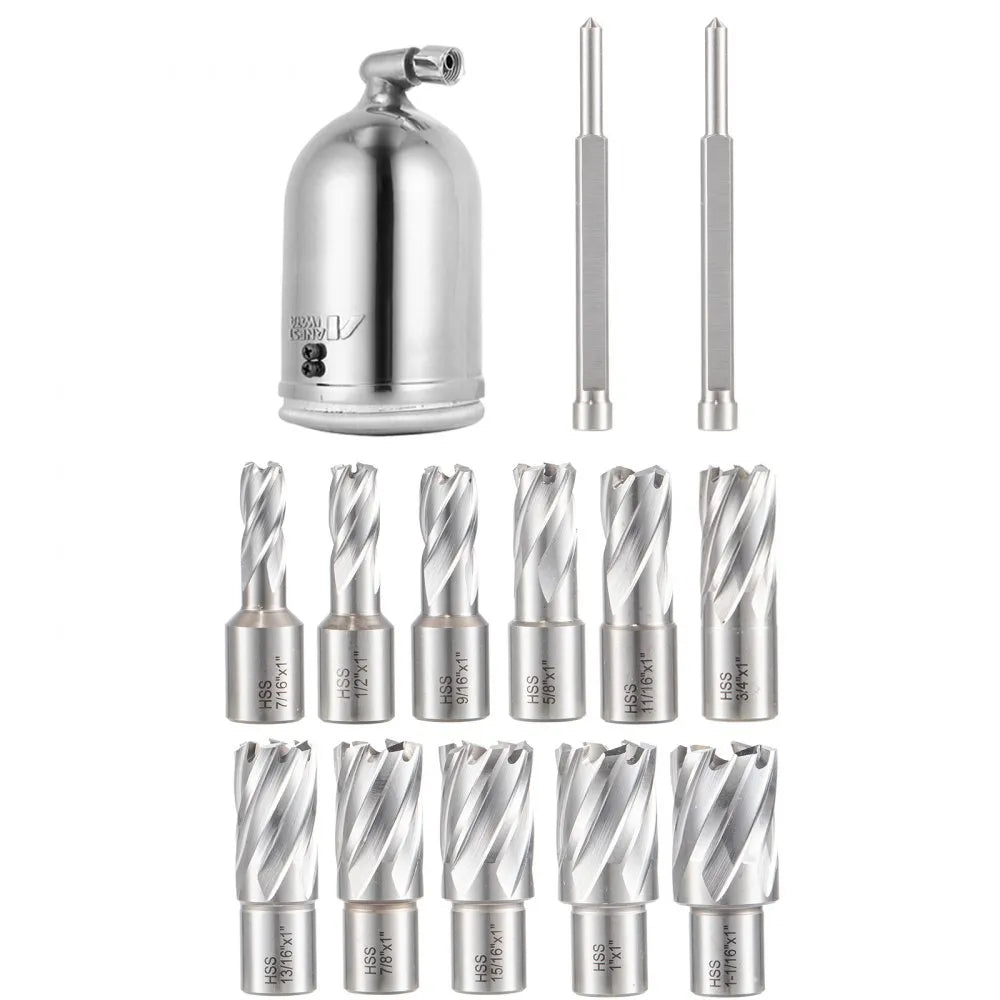 010504722259 - 1550W Magnetic Drill Press with 500 RPM Speed and 11 Bits