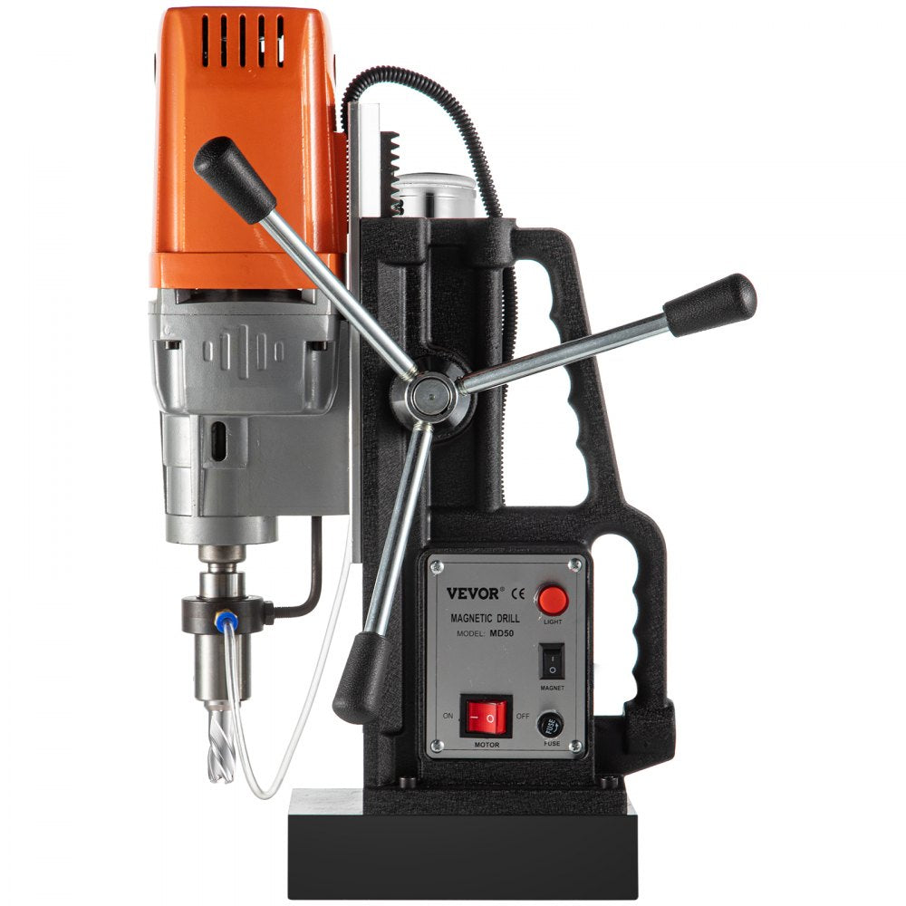 010142563915 - VEVOR 1680W Magnetic Drill Press with 13000N Force and 500 RPM
