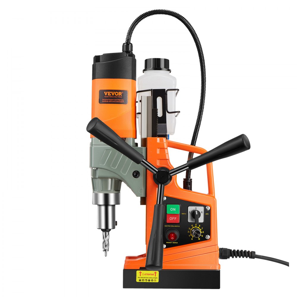 MDP-50 - Portable Magnetic Drill Press with 6 Bits for Steel & Iron