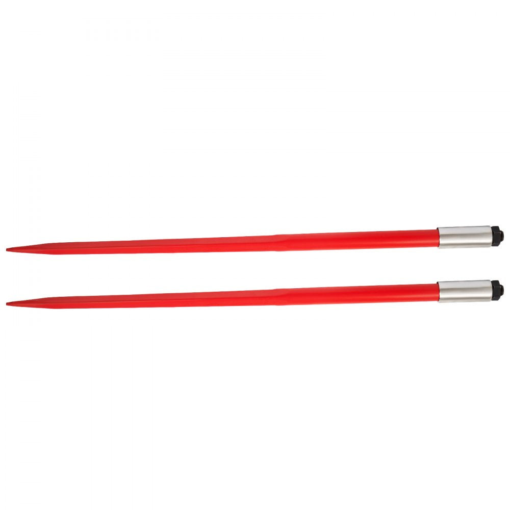 010335580743 - 49" Durable Hay Bale Spear with Corrosion-Resistant Coating