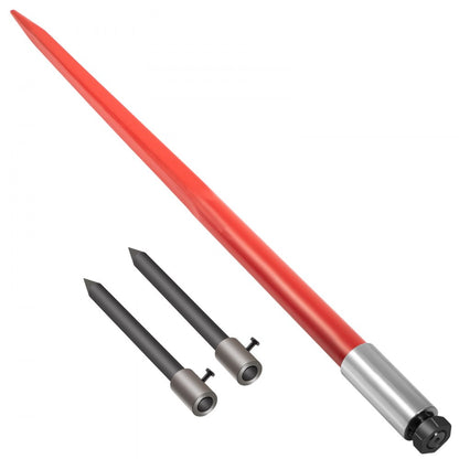 010322772467 - 49" Durable Hay Bale Spear with 3000 lbs Capacity