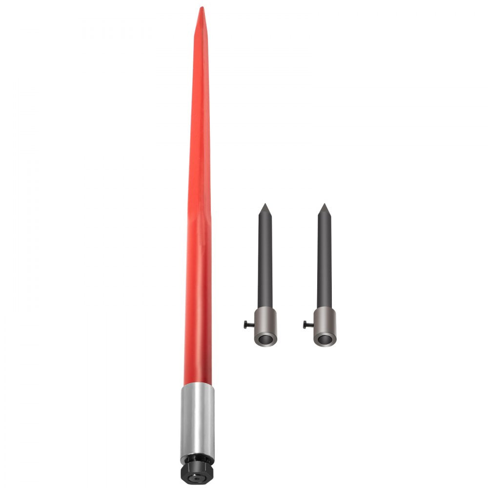 010322772467 - 49" Durable Hay Bale Spear with 3000 lbs Capacity