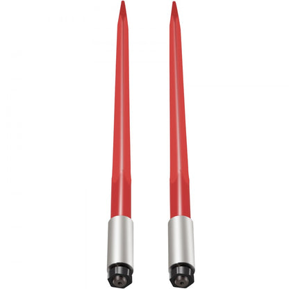 010104831080 - 39" Durable Spring Steel Hay Bale Spear with 3000 lbs Capacity