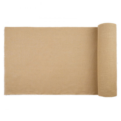 50x50x40inx150ft - Durable 100% Jute Burlap Fabric Roll for Crafts & Gardening
