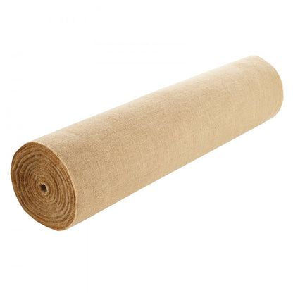50x50x40inx150ft - Durable 100% Jute Burlap Fabric Roll for Crafts & Gardening
