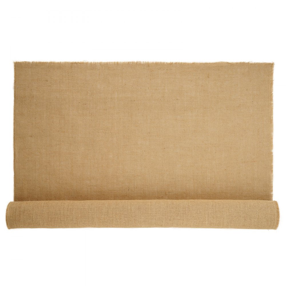 50x50x40inx30ft - Natural Jute Burlap Fabric Roll for Rustic Décor & DIY Projects