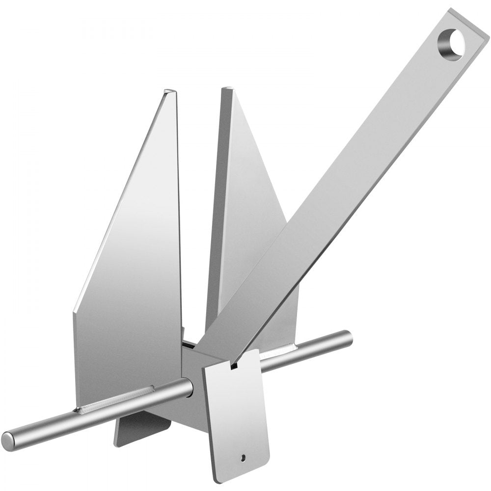 010577856468 - 13 lb Marine Fluke Anchor Kit for Strong Mooring