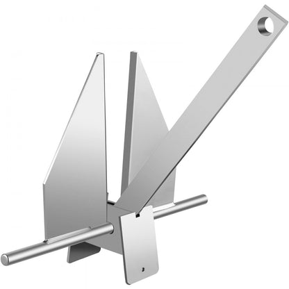 010830938009 - Durable 8.5 lb Fluke Anchor Kit with 98ft Rope & Chain