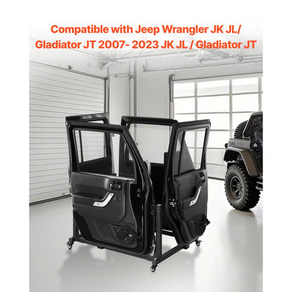 GMZJ01 - Steel Door Storage Rack for 2007-2023 Jeep Wrangler & Gladiator